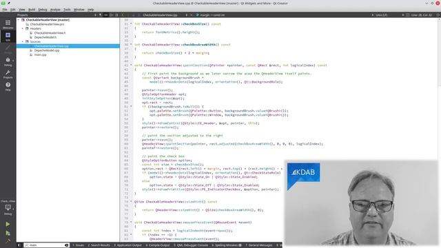 Checkable Header View смотреть онлайн