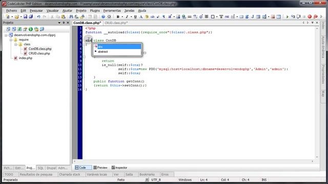 #06 - Criando Class CRUD, function insert() - Curso Loja Virtual - PHP смотреть онлайн