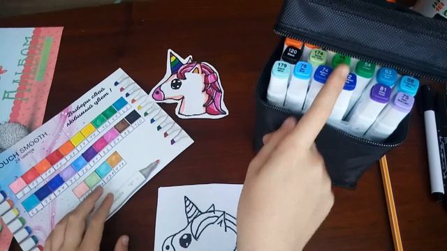 Как нарисовать милого единорога! смотреть онлайн