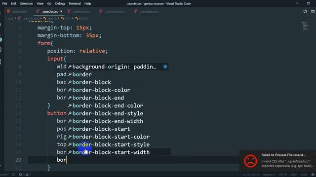 Genius Courses Themeforest PSD To HTML (Search Area) I Online Coder смотреть онлайн