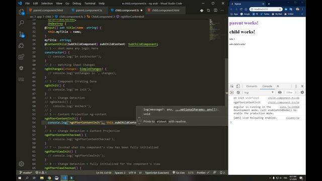 @ContentChild & @ContentChildren | Master Angular Framework In Arabic смотреть онлайн