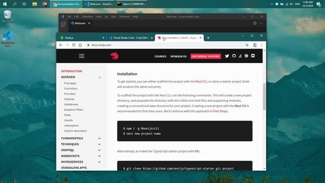 NestJS 02 - Installation смотреть онлайн