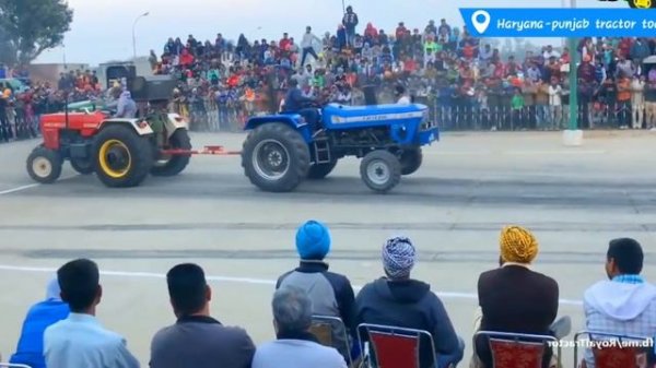 Swaraj 855 vs Sonalika 60 di tractor tochan in Punjab