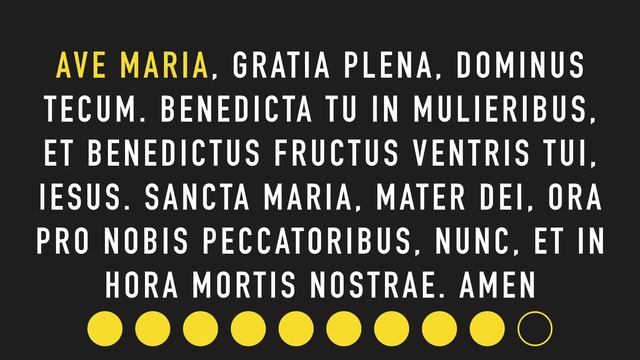 Rosary in Latin (20 Decades w/English Meditations) смотреть онлайн