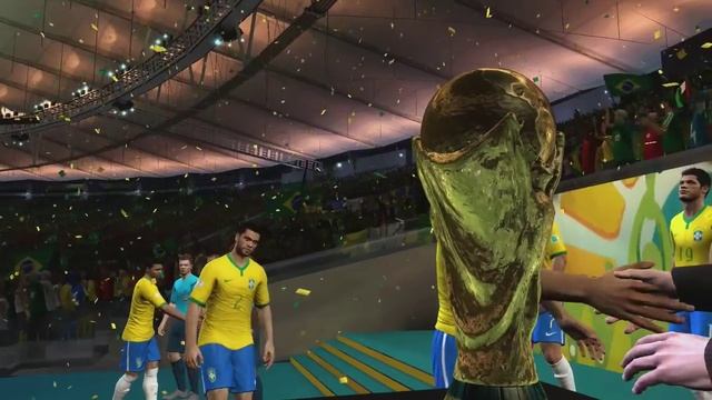 2014 FIFA World Cup Brazil: Brazil wins the World Cup! (HD Gameplay) смотреть онлайн