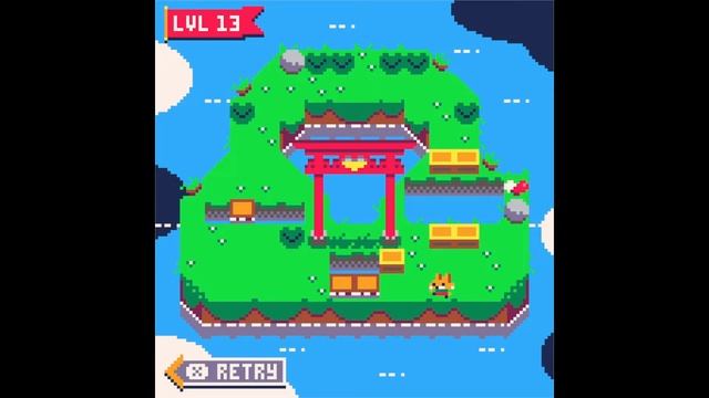 Kitsu - PICO-8 Sokoban/Match-3 Game смотреть онлайн