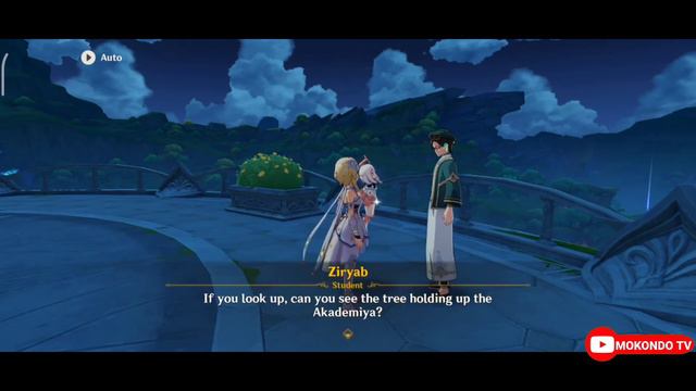 Genshin Impact 3.0 - Sumeru commission quests: Akademiya Q&A, Talk to Ziryab смотреть онлайн