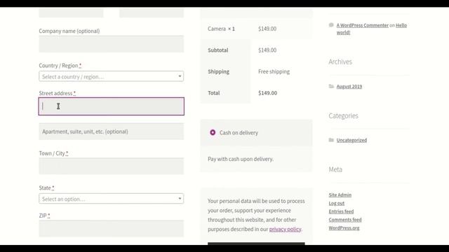 Turn Existing Checkout Field into an Address Autocomplete Field смотреть онлайн