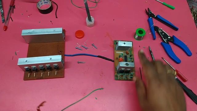 500 watt converted inverter || home made || смотреть онлайн