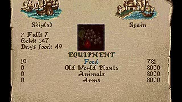 Seven Cities of Gold: Commemorative Edition DOS (Ozark Softscape/SEGA) смотреть онлайн