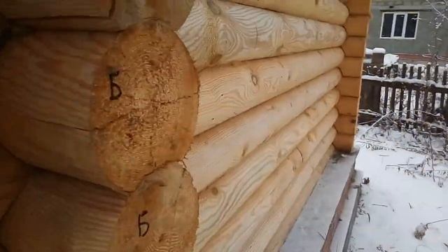 Стройка бани из сруба с цоколем на ленточном фундаменте. Прогресс за 3 года. смотреть онлайн