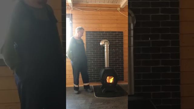 Отзыв на монтаж ⚡ чугунной печи Везувий ТРИУМФ смотреть онлайн