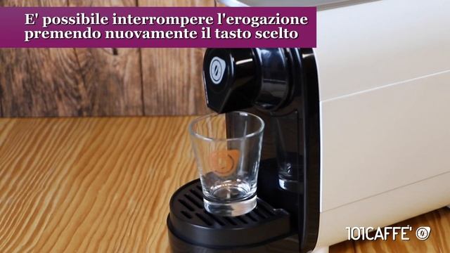 Preparazione del caffè - 101 CAFFE' Bella Macchina caffè espresso compatibile con capsule Nespresso смотреть онлайн