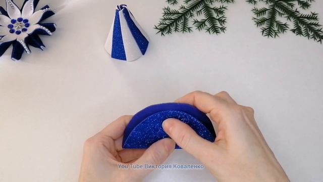 DIY ? Новогодний Ангел из фоамирана ? Украшение на ёлку ? Новогодний Декор своими руками смотреть онлайн