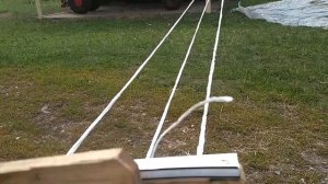 Веревка из шпагата. Плетение веревки. Rope weaving