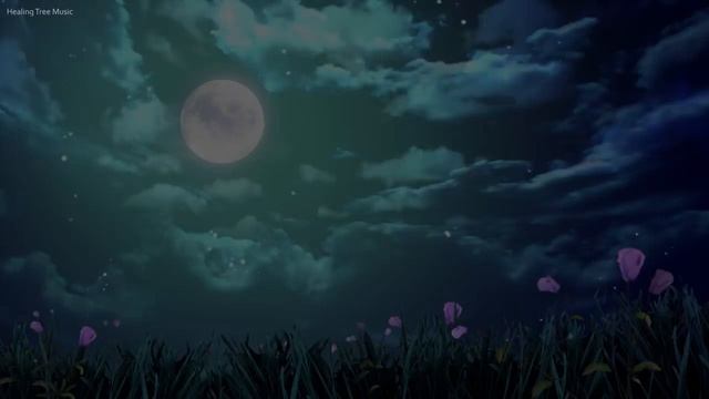 10 часов комфортного сна, музыка + звук травы ♪ Музыка, вызывающая сон, расслабляющая музыка