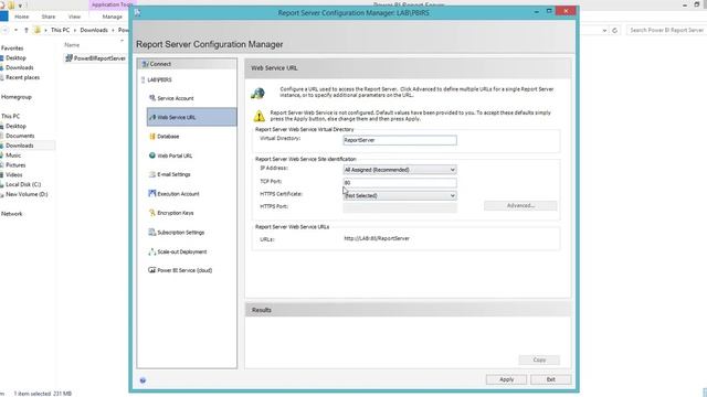 How to Install and Configure Power BI Report Server-Tutorial смотреть онлайн