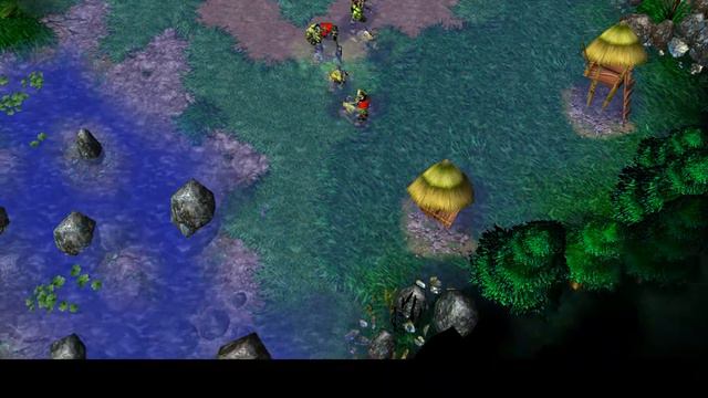 Warcraft 3 Walkthrough- Orc Campaign Level 1 смотреть онлайн