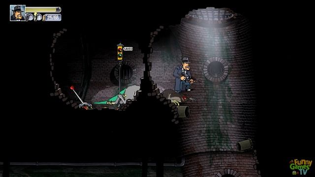 Только не это! ОГРОМНЫЕ КРЫСЫ хотят меня уничтожить в игре про Зомби Guns Gore & Cannoli смотреть онлайн