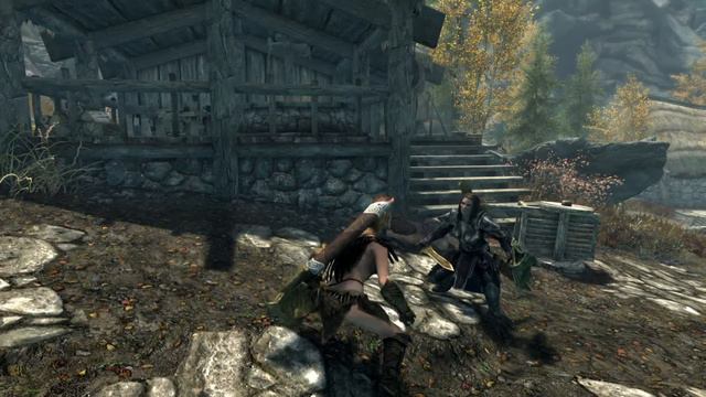 Skyrim HUD off смотреть онлайн