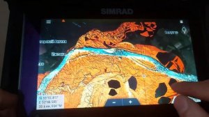 ЭХОЛОТ SIMRAD GO 9 XSE ПОДРОБНЫЕ РЕЛЬЕФНЫЕ КАРТЫ ГЛУБИН ЧАСТЬ 1.