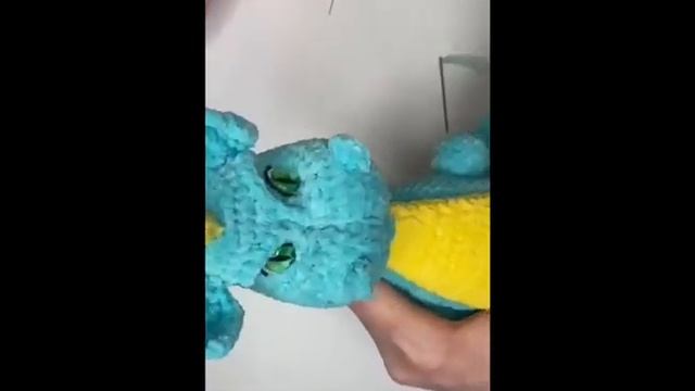 МК крючком "Дракоша" Часть 8 смотреть онлайн