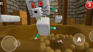 Прохождение босса гигантского дома в игре Super Bear Adventure