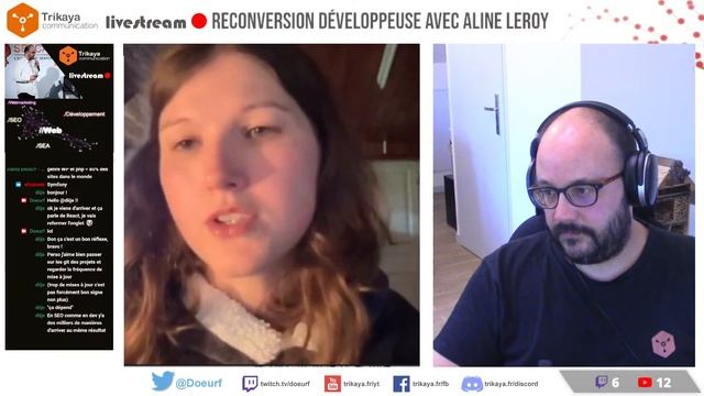 ? Reconversion développeuse avec Aline Leroy смотреть онлайн