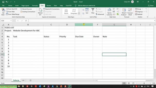 Create TODO List Template | Project Management смотреть онлайн
