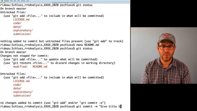 How to set up git for a bioinformatics project: using version control with git and GitHub (CC014) смотреть онлайн