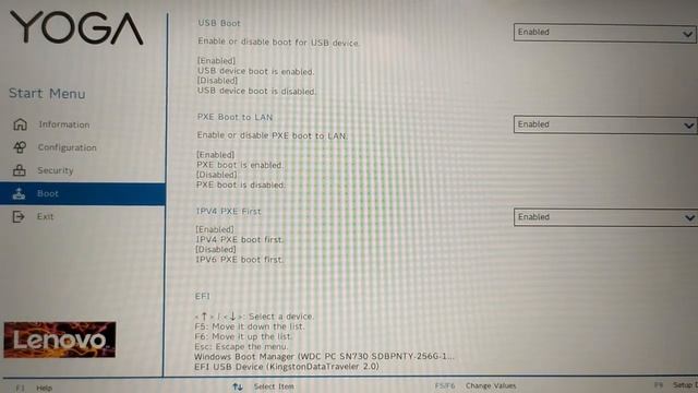 Como CONFIGURAR BIOS LENOVO YOGA C740 / How To Enter Bios & Boot Settings смотреть онлайн