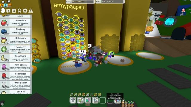 Lp. От Нуба До Про #63 ПРОКАЧАЛ ИВЕНТ ПЧЁЛ на 15 УРОВЕНЬ и ВЫБИЛ МИФИК • Bee Swarm Simulator Roblox смотреть онлайн