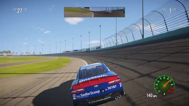 NASCAR Heat 2 [Xfinity Series] Race 33/33 - Ford Ecoboost 300 (Championship 4) смотреть онлайн