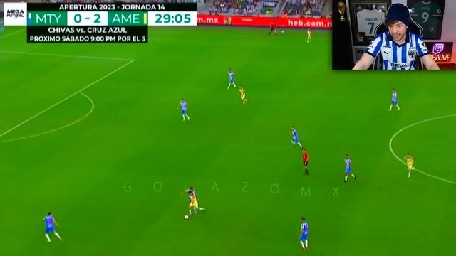 REACCIONANDO al MONTERREY 0-3 AMÉRICA | Liga MX APERTURA 2023 смотреть онлайн