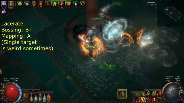Compilation of 9 Melee skills vs AL8 End Game смотреть онлайн