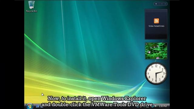 Fix Windows Vista VMware Tools error смотреть онлайн