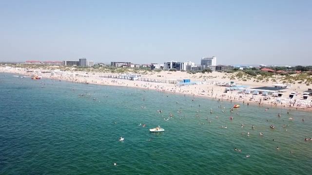 АНАПА пляж ВИТЯЗЕВО 2021 квадрокоптер смотреть онлайн