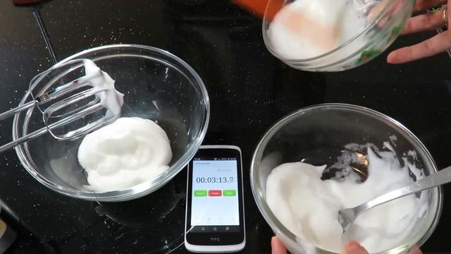 3 Cách ĐÁNH TRỨNG BẰNG TAY Phớt vs ĐŨA vs NĨA - whip Egg Whites with a FORK or CHOPSTICKS смотреть онлайн