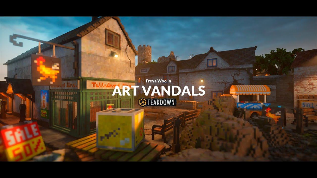 Major Update ! New Art Vandals Map, New Weapons, New Missions | Teardown