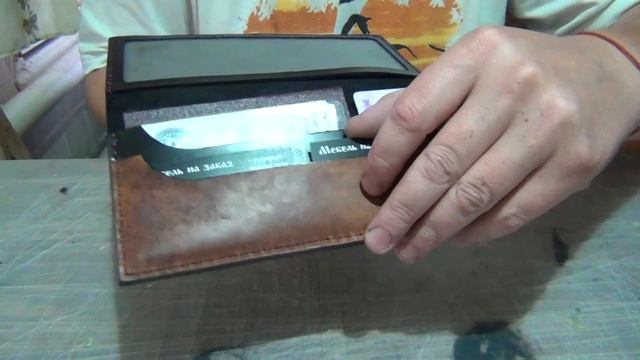 Кожаный кошелёк своими руками смотреть онлайн