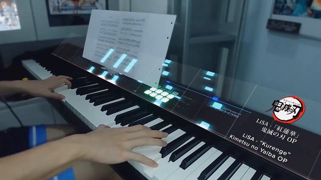 LiSA「Gurenge」 // Kimetsu no Yaiba OP // Piano Cover by HalcyonMusic смотреть онлайн