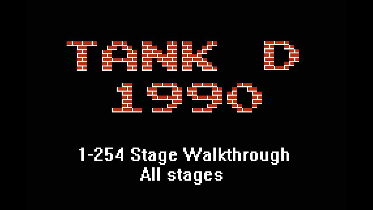 Tank D 1990 1-254 Stage Walkthrough all stages смотреть онлайн