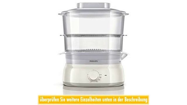 Philips HD911520 Dampfgarer DampfSet mit 2 Tassen 900 Watt смотреть онлайн