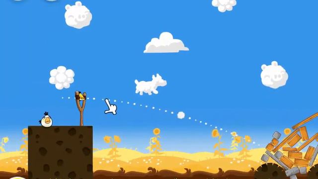 Angry Birds. Свиньи отдыхают. смотреть онлайн