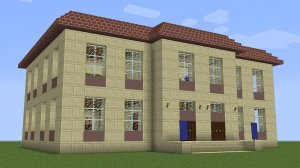 Майнкрафт - Как построить школу. Minecraft