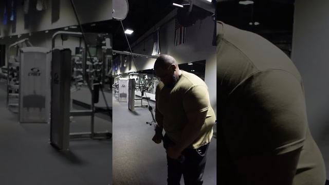 Triceps Pull Down To Form The Arms