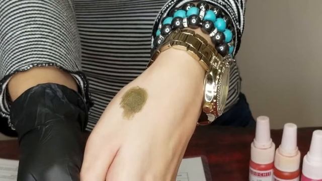 Пигмент для татуажа Goochie 213 Green coffe смотреть онлайн