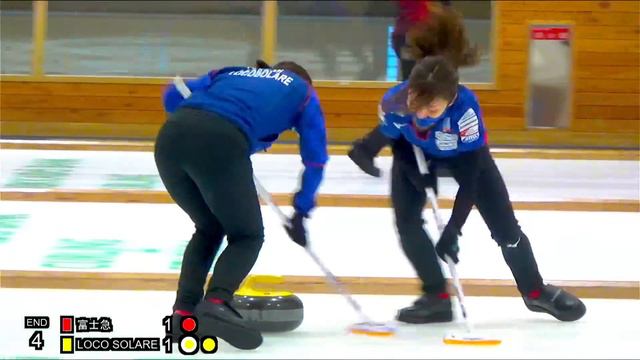 【女子決勝戦】富士急 vs LOCO SOLARE / どうぎんカーリングクラシック2021 смотреть онлайн