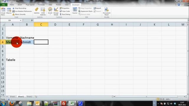 Einfaches Makro mit Excel 2010 erstellen смотреть онлайн