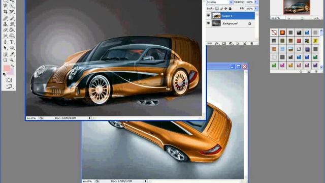Tutorial Photoshop 08. MOBIL DUCO смотреть онлайн